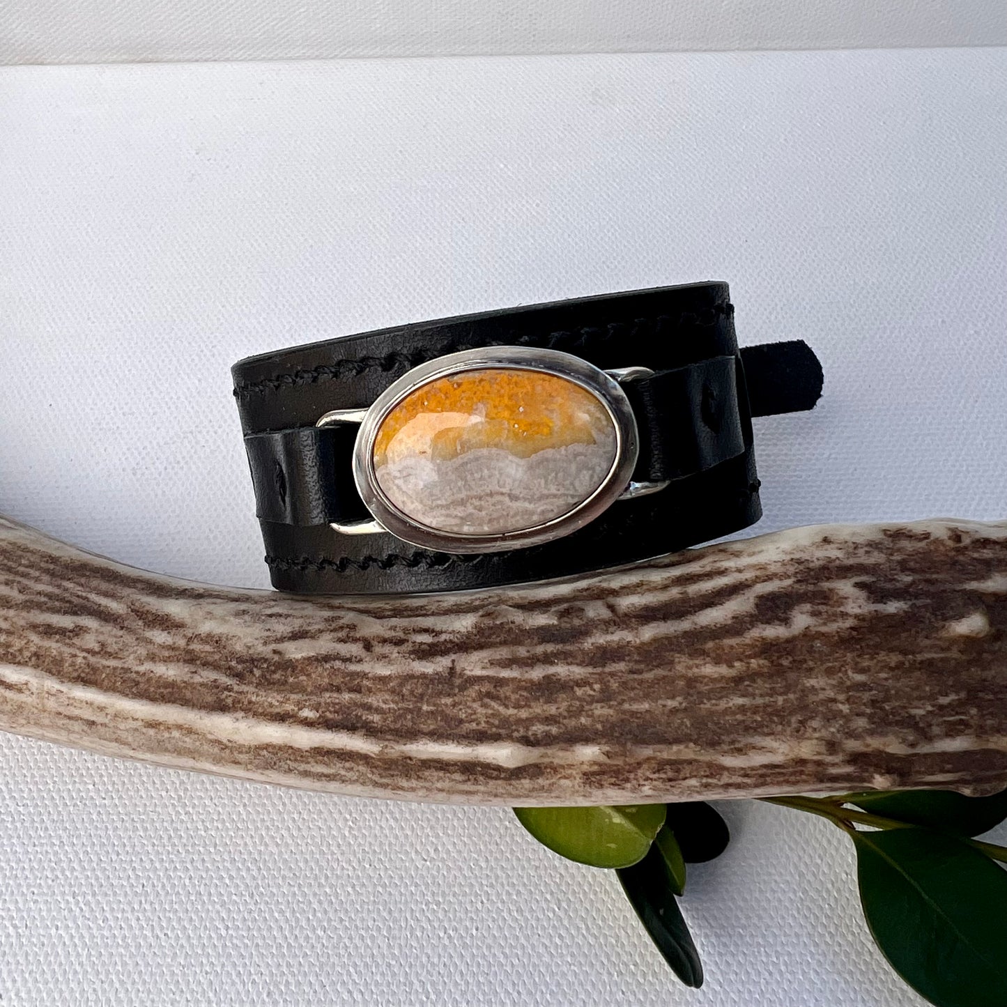 The Onie - Bumblebee Jasper Cuff